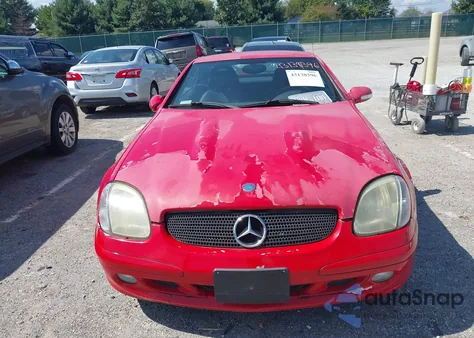 2002 Mercedes-Benz Slk 320 from USA, damaged, VIN WDBKK65F52F250464